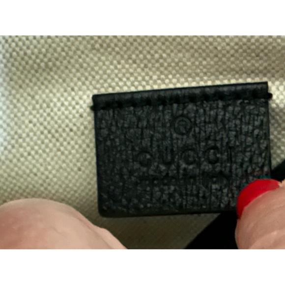 Gucci Ophidia GG Velvet Bucket Bag in Navy with Web NEW WITH DUSTBAG - Picture 12 of 15